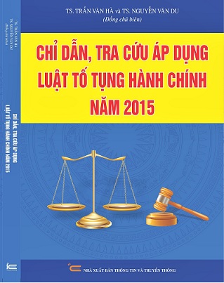 sách Chỉ Dẫn, Tra Cứu Áp Dụng Luật Tố Tụng Hành Chính Năm 2015
