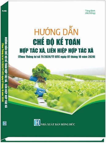 Sách Hướng Dẫn Chế Độ Kế Toán Hợp Tác Xã, Liên Hiệp Hợp Tác Xã